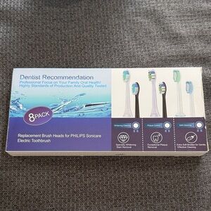 Fits Philips Sonicare - Electric Toothbrush Heads - 6 Pack NEW